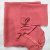 Three Piece Matching Hijab Set - Coral Pink