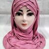 Turkish Pearl Criss Cross Ready to Wear - Rose Pink