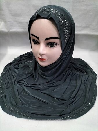 Fancy Makna with Stones - Anchor Grey