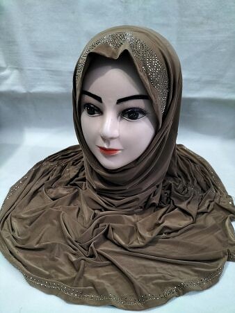 Fancy Makna with Stones - Coffee