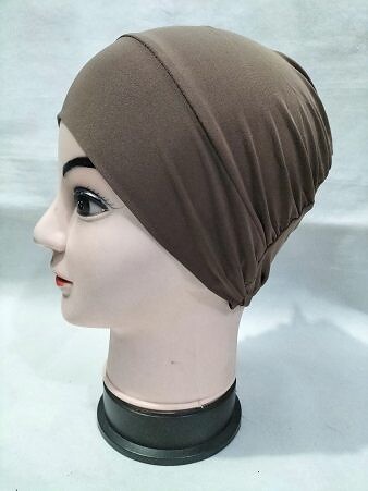 Jersey Full Cap - Coffee