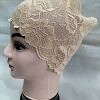 Lace Hijab Band - Golden