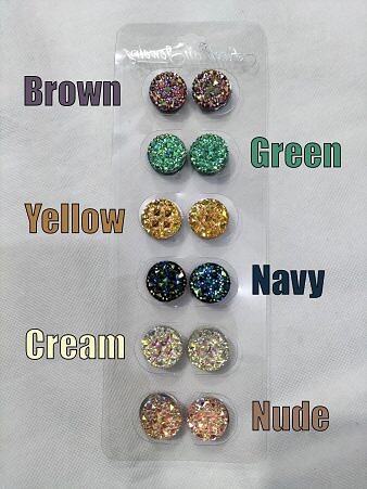 Magnetic Scarf Pins - Crystal