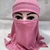 Ninja Underscarf with Niqaab - Rose Pink