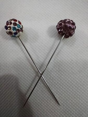 Pins Wheel - Crystal Balls Multi Colors
