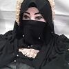 Fancy Crown with Niqab Ready to Wear - Turquoise Fancy Crown with Niqab Ready to Wear - Turquoise
