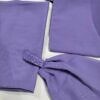Plain Three Piece Matching Hijab Set - Lavender Purple