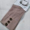 Button Sleeves - Coffee