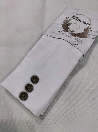 Button Sleeves - White