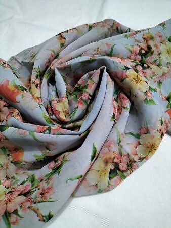 Chiffon Square Scarf - Print 5