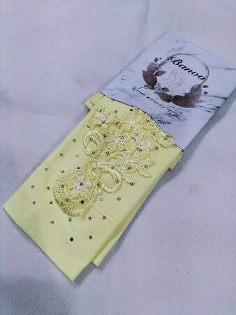 Floral Bunch Sleeves - Yellow