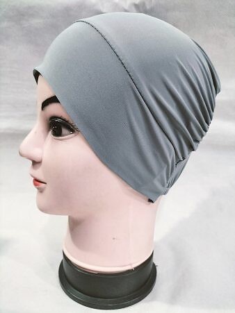 Jersey Full Cap - Light Grey