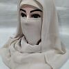 Plain Niqab Ready to Wear – Nude
