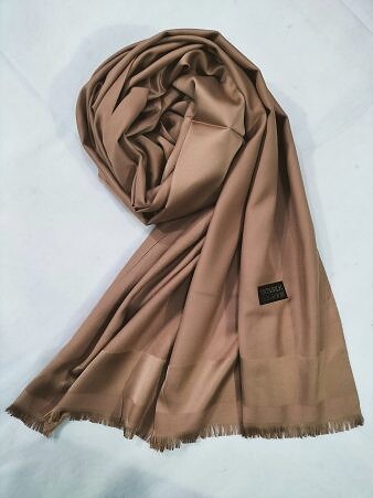 Silk Shaded Scarf - Camel