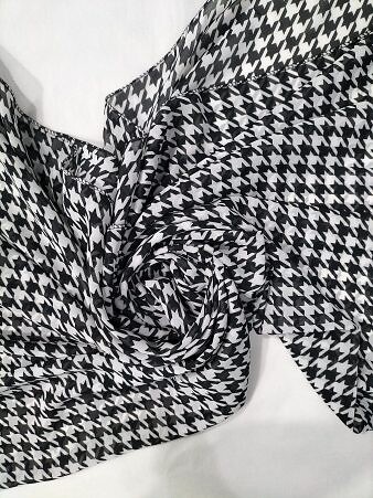 Chiffon Square Scarf - Print 11