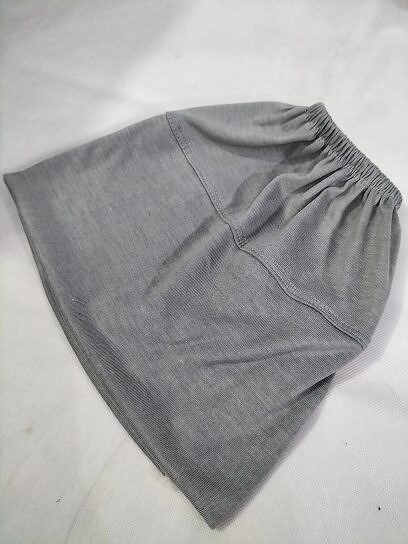 Elastic Tube Cap - Grey