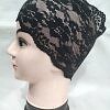 Lace Hijab Band - Black (Design 2) Lace Hijab Band - Black (Design 2)