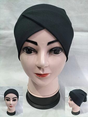 Two in One Tube Cap - Black