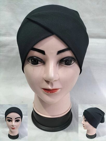 Two in One Tube Cap - Black