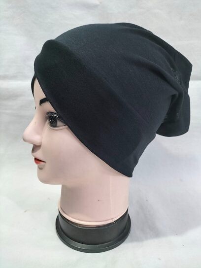 Two in One Tube Cap - Black