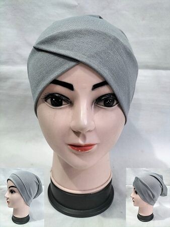 Two in One Tube Cap - Grey Two in One Tube Cap - Grey