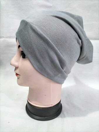 Two in One Tube Cap - Grey Two in One Tube Cap - Grey