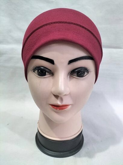 Two in One Tube Cap - Maroon