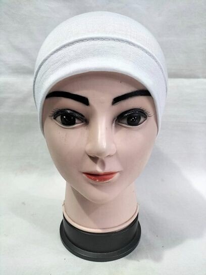 Two in One Tube Cap - White