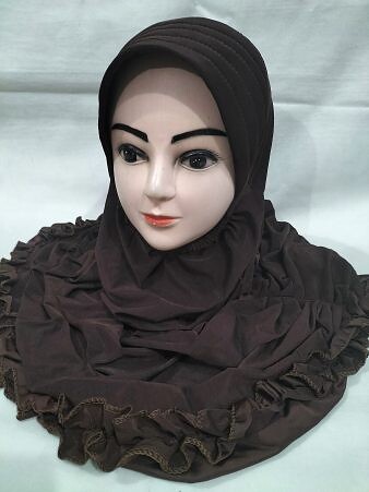 Hooded Ready to Wear Makna - Dark Brown