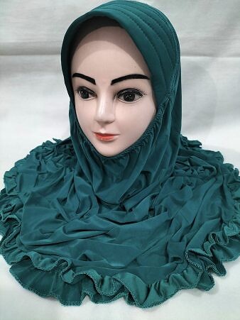 Hooded Ready to Wear Makna - Sea Green