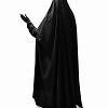 Plain Jilbab Abaya - Black Plain Jilbab Abaya - Black