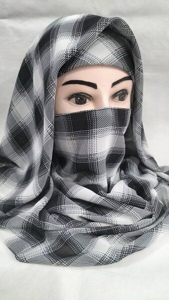 Niqab Ready to Wear - Print 12
