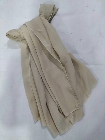 Plain Chiffon Scarf - Coffee Plain Chiffon Scarf - Coffee
