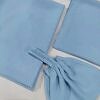 Plain Three Piece Matching Hijab Set - Sky Blue