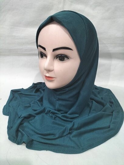 Plain Ready to Wear Makna - Aqua Blue Plain Ready to Wear Makna - Aqua Blue