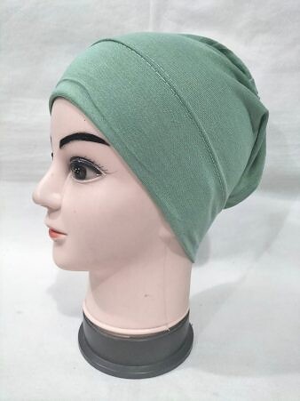 Plain Tube Underscarf - Pistachio