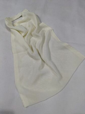 Elastic Half Niqab - Cream