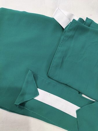 Three Piece Matching Square Hijab Set - Turquoise