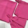 Plain Three Piece Matching Hijab Set - Deep Pink