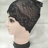 Lace Hijab Band - Black (Design 4)