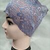 Lace Hijab Band - Light Purple