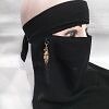 Saudi Niqab - Zip Design 2