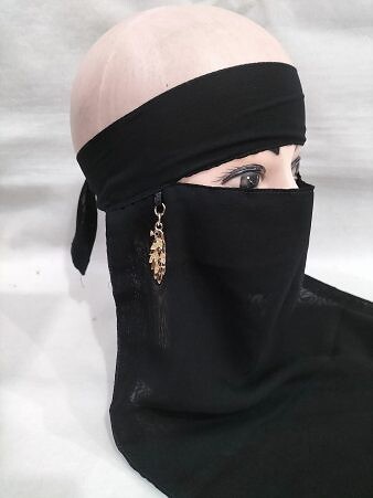 Saudi Niqab - Zip Design 2