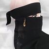 Saudi Niqab - Zip Design 3 Saudi Niqab - Zip Design 3