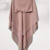 Khimar with Niqab Ready to Wear - Nude Pink