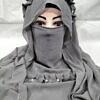 Crown Ready to Wear Niqab with Pearls - Dark Grey