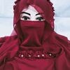 Crown Ready to Wear Niqab with Pearls - Maroon