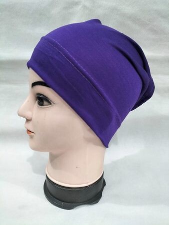 Plain Tube Underscarf - Brinjal