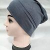 Plain Tube Underscarf - Dark Grey 2