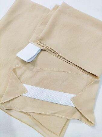 Three Piece Matching Square Hijab Set - Fawn Three Piece Matching Square Hijab Set - Fawn